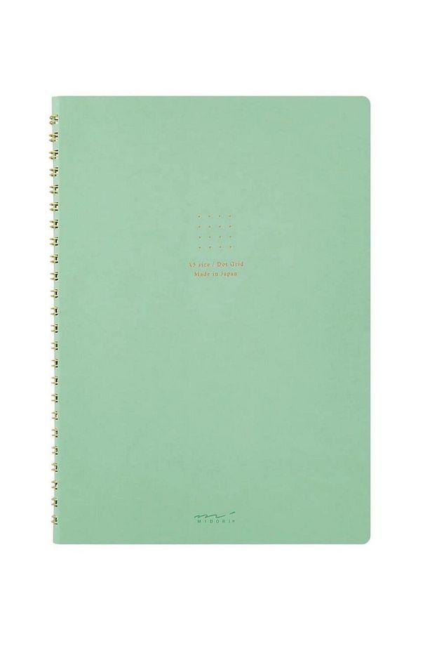 Ring Notebook A5 Color Dotted Noktalı Defter Green - 4