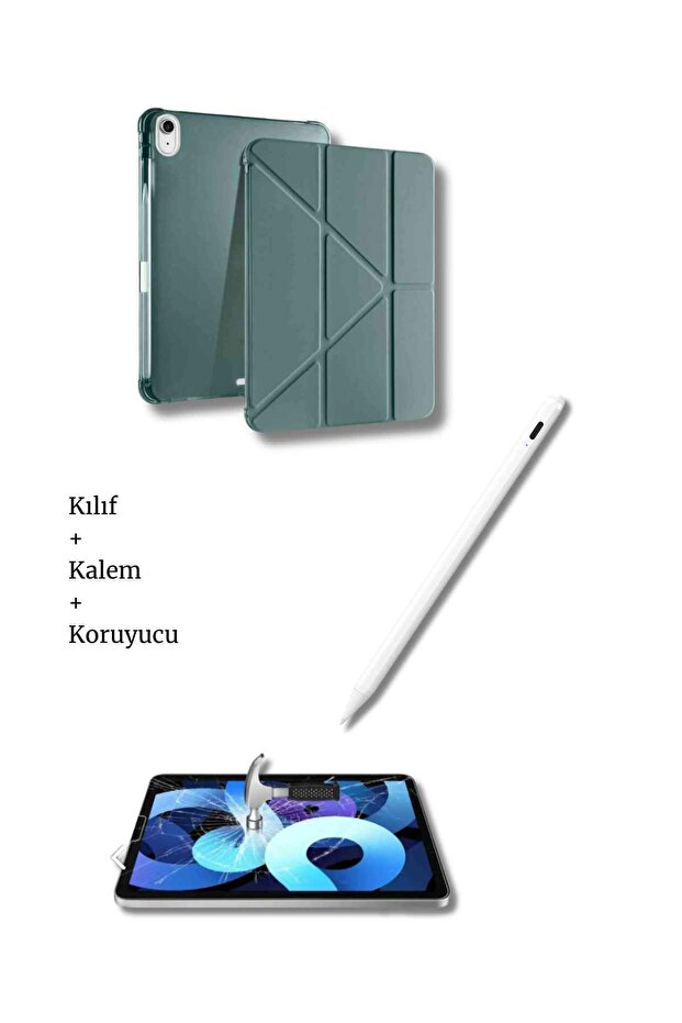 iPad Air 11 "A3270 A3271 A2899 A2903 M3 M2 Chip متوافق مع حافظة الكمبيوتر اللوحي وقلم الكمبيوتر اللوحي وواقي الشاشة