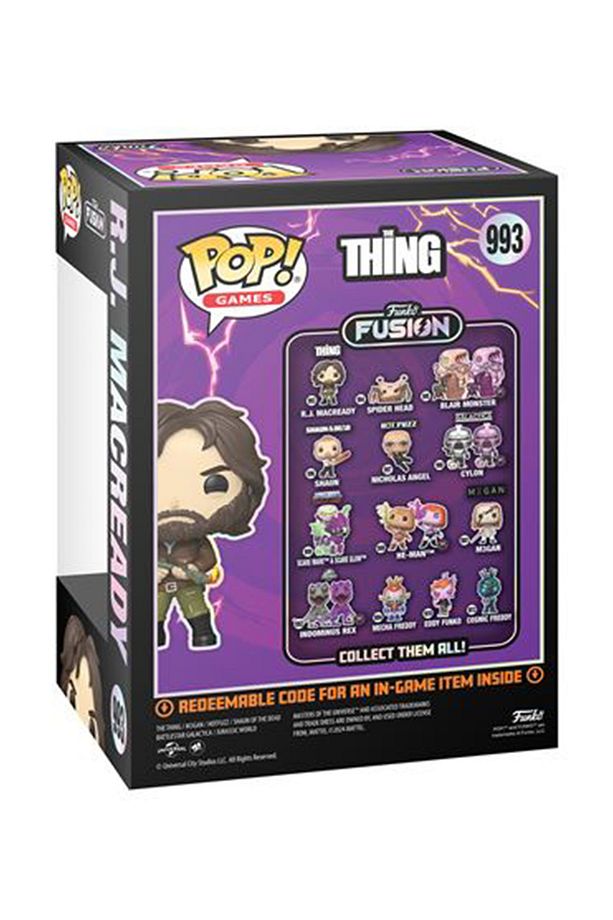 Funko POP Games Fusion Thing R.J. Macready 993 - 3