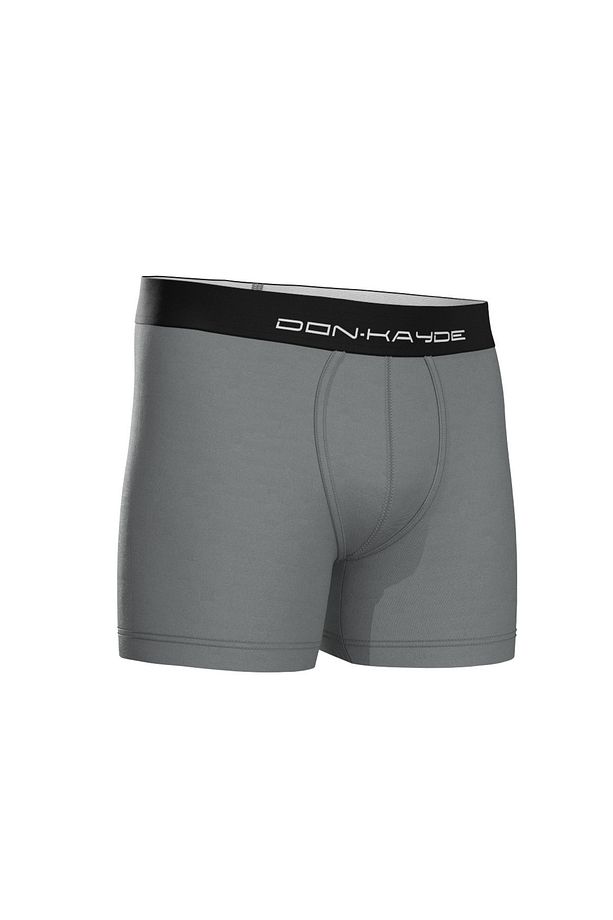 Don-kayde Premium Micro Modal Erkek Boxer 1 Adet Antrasit Gri 2 Adet Siyah 3'lü Set - 8
