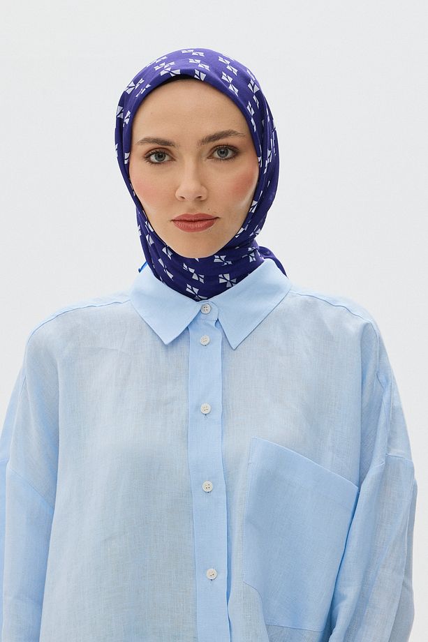 Moon Koleksiyonu Pamuk Soft Eşarp - 2