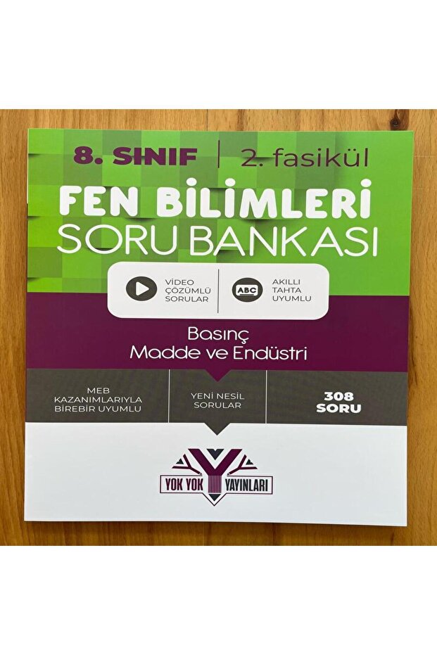 8.sınıf Fen Bilimleri Soru Bankası Tam Set 3 Fasikül - 4