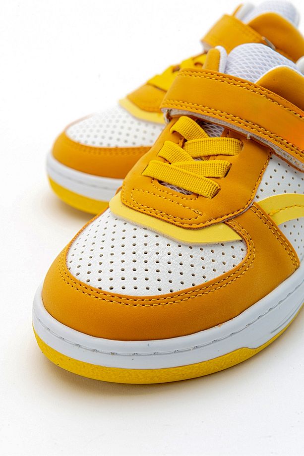 Erkek Çocuk Sarı Sneaker Ayakkabı - 3