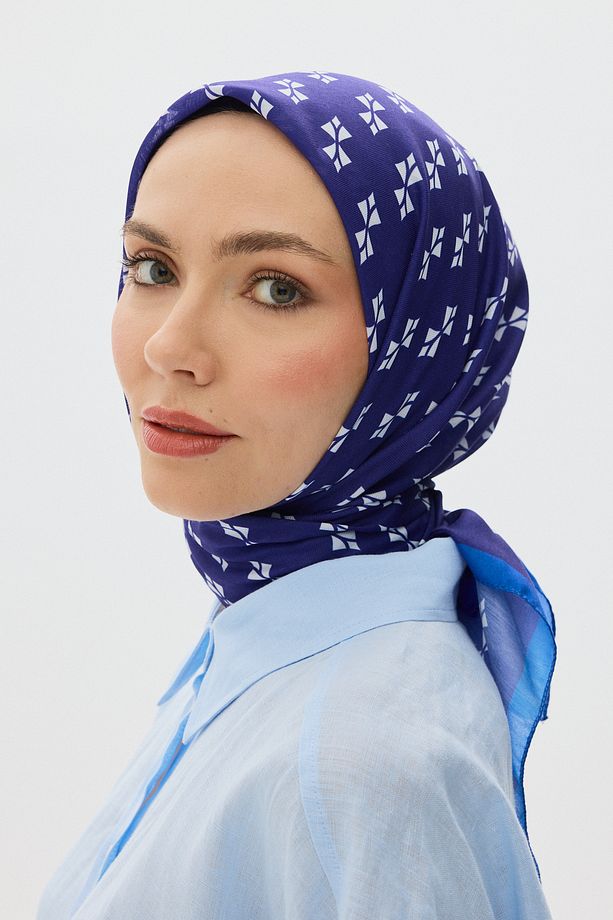 Moon Koleksiyonu Pamuk Soft Eşarp - 6