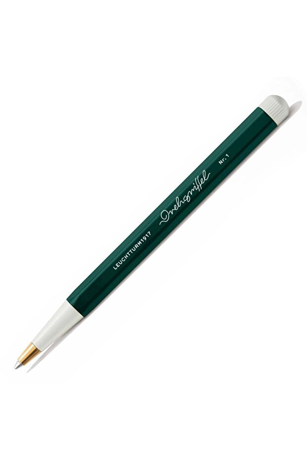 Leuchttrum 1917 Drehgrifel No.1 Blue Ink Ballpoint Pen Forest Green 367276
