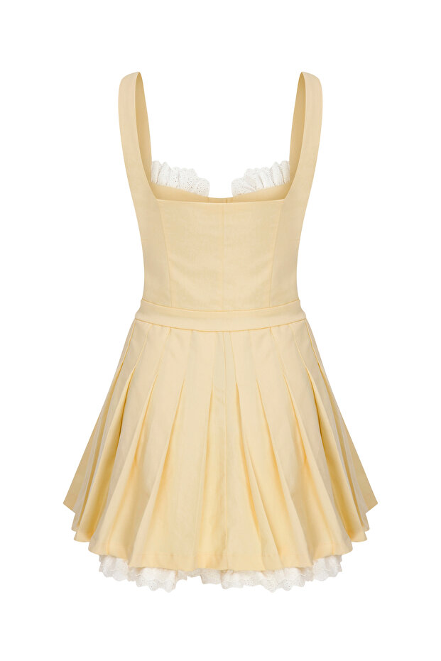 Rochie mini plisată SS6048 - 6