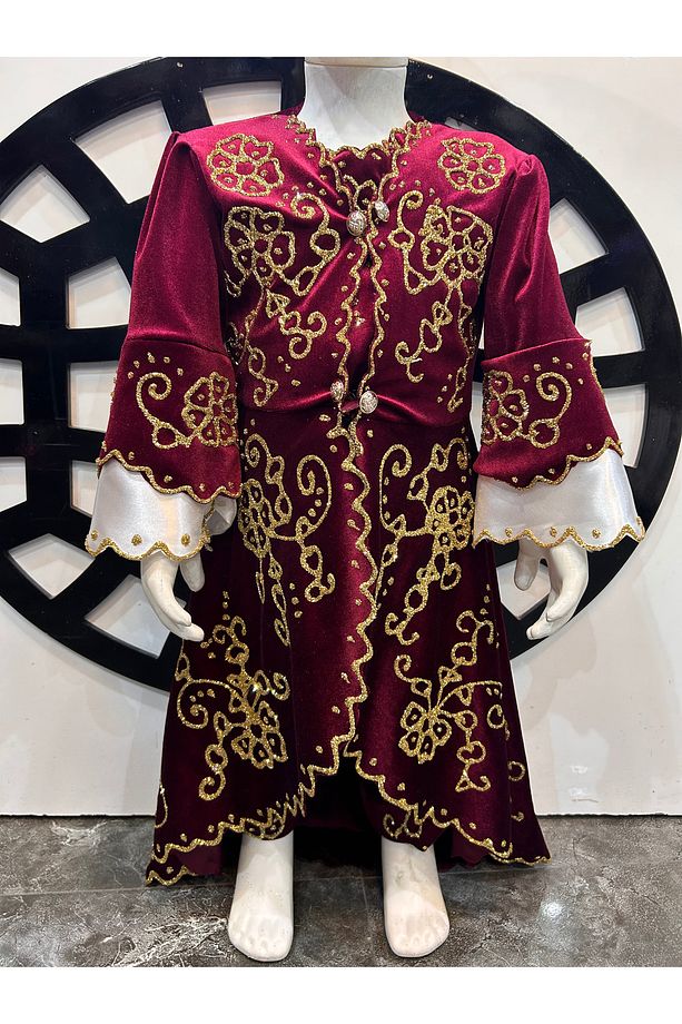 Çocuk Bindallı Kaftan Kına Elbisesi - 2