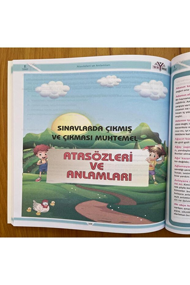 8.sınıf Türkçe Soru Bankası Tam Set 3 Fasikül - 6