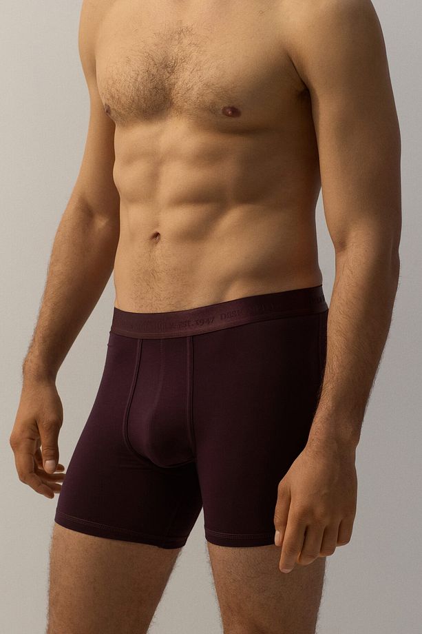 2’li Lycra® İçeren Normal Paça Boxer Şort - 2