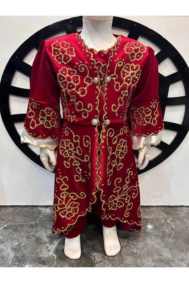 Çocuk Bindallı Kaftan Kına Elbisesi - 2