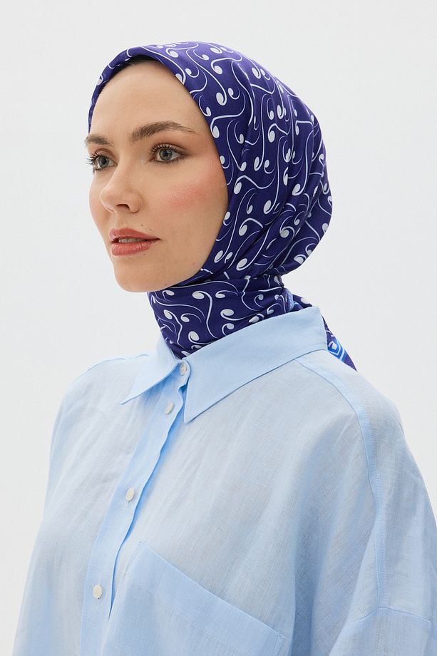 Moon Koleksiyonu Pamuk Soft Eşarp - 1