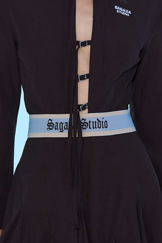 SS6034 DARIA MİNİ ELBİSE - 4