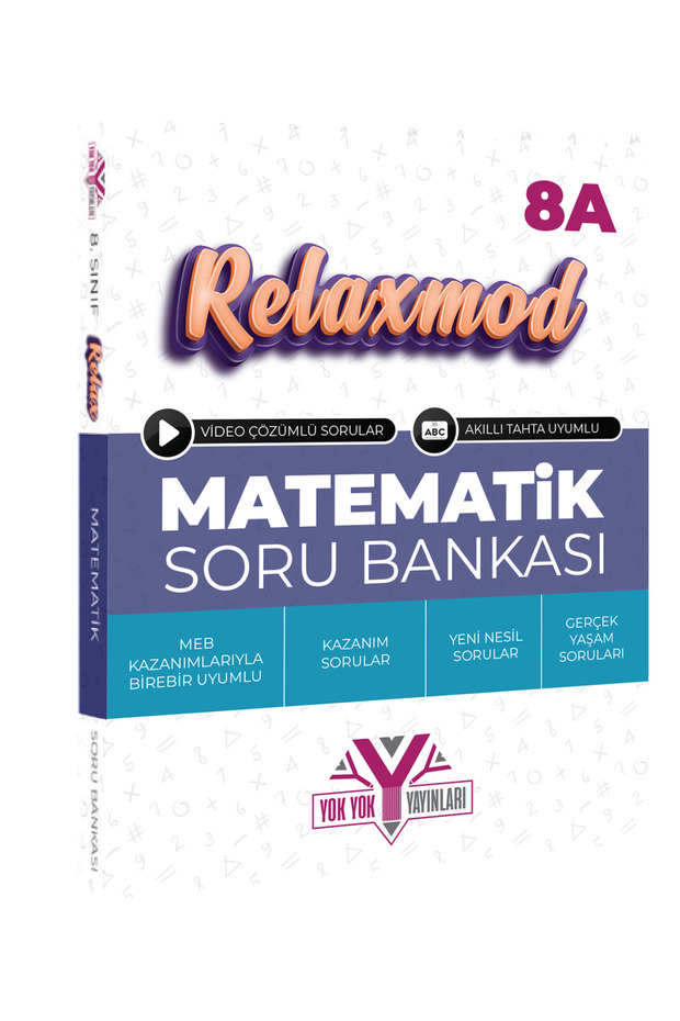 8.sınıf Matematik Soru Bankası Relax Mod 8a - 1