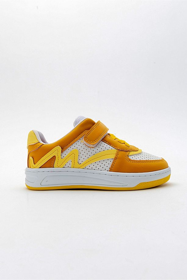 Erkek Çocuk Sarı Sneaker Ayakkabı - 5