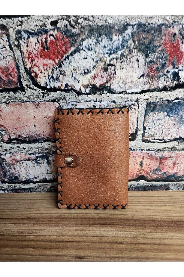 Bohem Unisex Tek Renk Sırt Çantası Ve Bohem El Yapımı Kartlık - 5