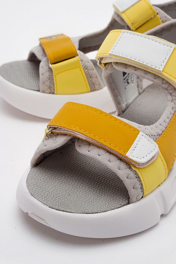 Erkek Çocuk Sarı Anatomik Spor Sandalet - 3