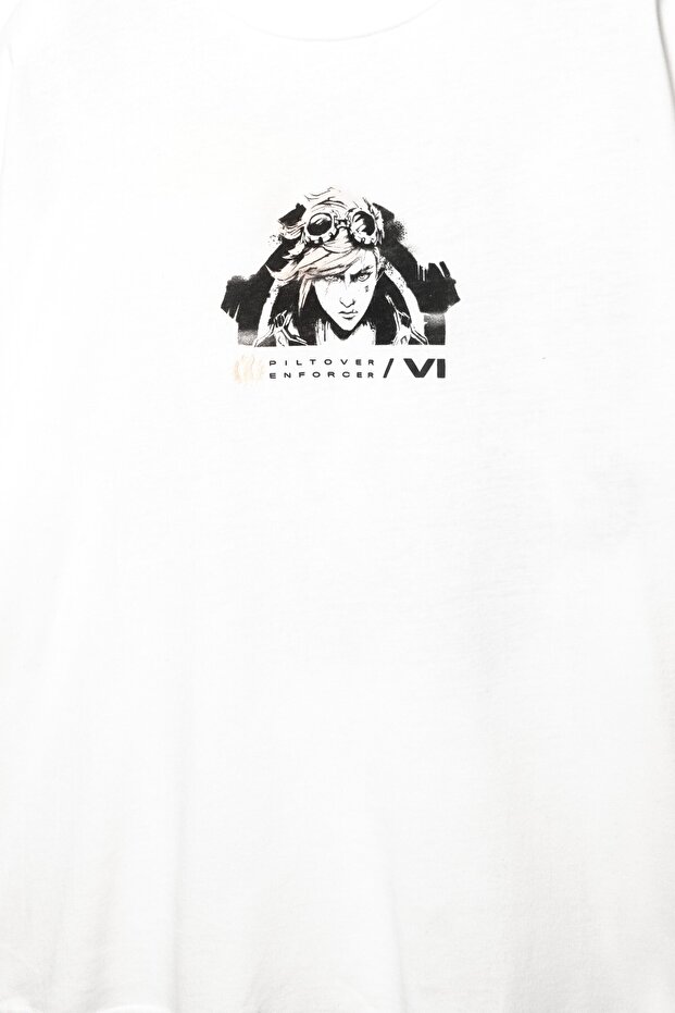 Arcane baskılı t-shirt - 7