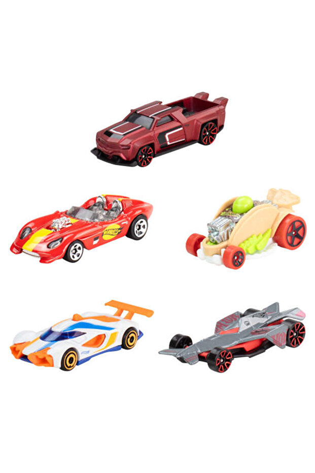 Hw 5 Li Carset Hot Wheels Let's Race Jbj79