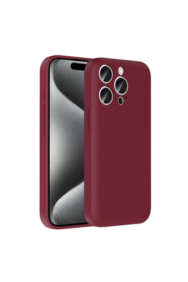 Compatible Vitra Cover for Apple iPhone 15 Pro Case with Camera Protection and Card Holder Compartment