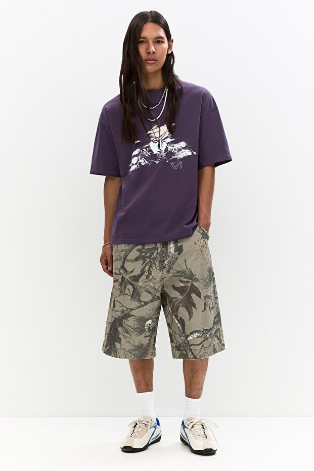 Arcane baskılı t-shirt - 2