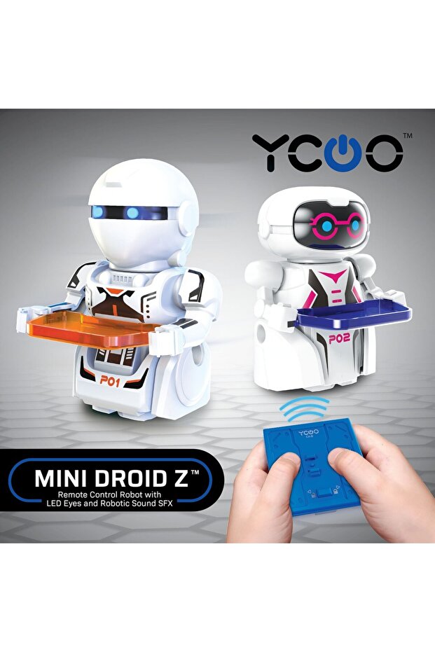 Mini Droid Z Kumandalı Robot P01 - 5