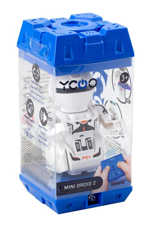 Mini Droid Z Kumandalı Robot P01 - 2