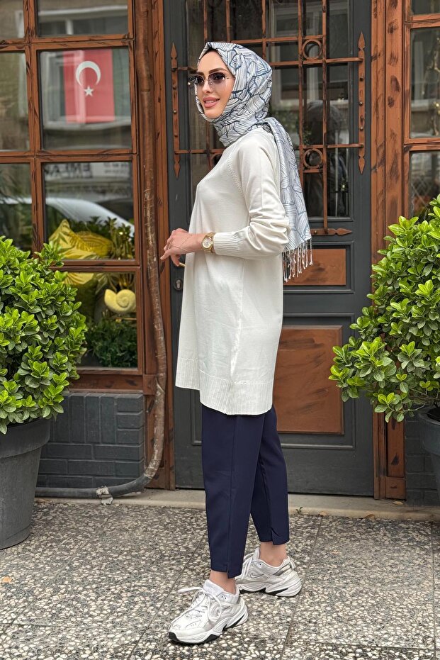 Tunik 10002511711001 Ekru - 2