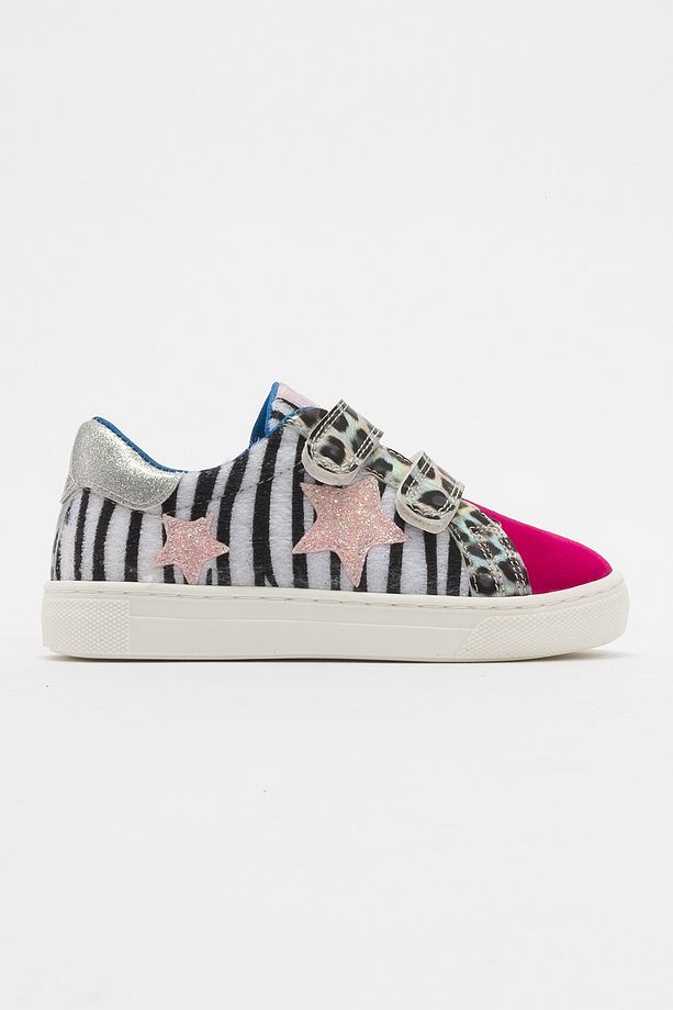 Kız Çocuk Fuşya Sneaker Ayakkabı - 5