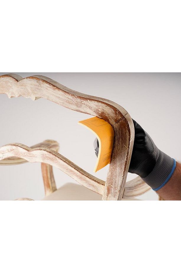 Abrasoft Sünger Rulo Zımpara Kağıt Zımpara El Zımparası 115 mm (220 Kum) 25 cm (1 Adet) - 6