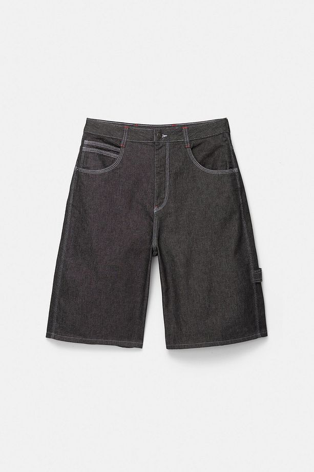 Carpenter süper bol denim bermuda şort - 6