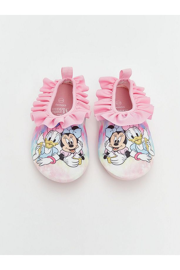 Minnie Mouse Baskılı Kız Çocuk Deniz Ayakkabısı - 3