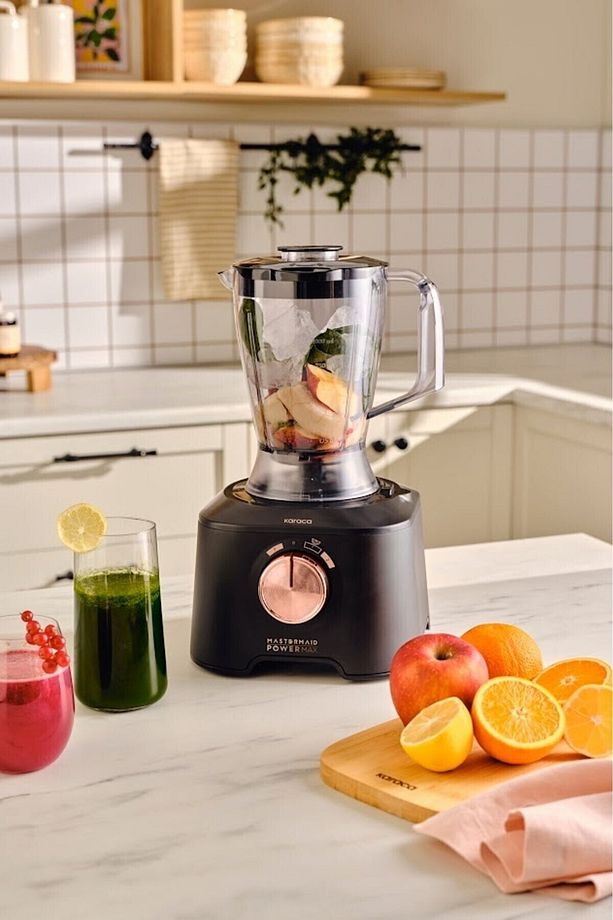 Mastermaid Power Max 11 In 1 Mutfak Robotu Black Copper 2500 W - 1