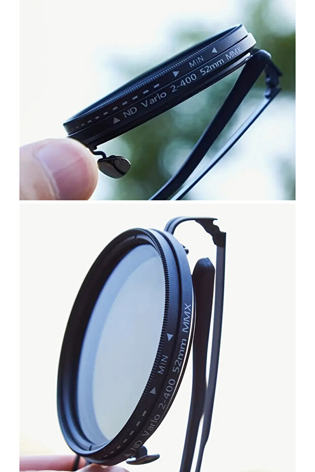 نظارات شمسية قابلة للتعديل باللون الأسود - 3