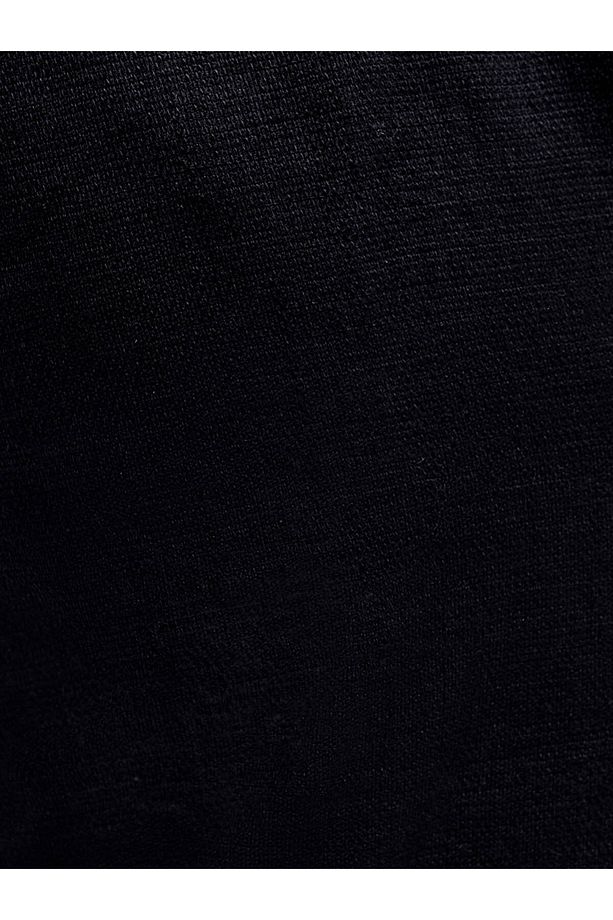 Regular Fit Siyah Erkek Şort Lf2029713 - 6