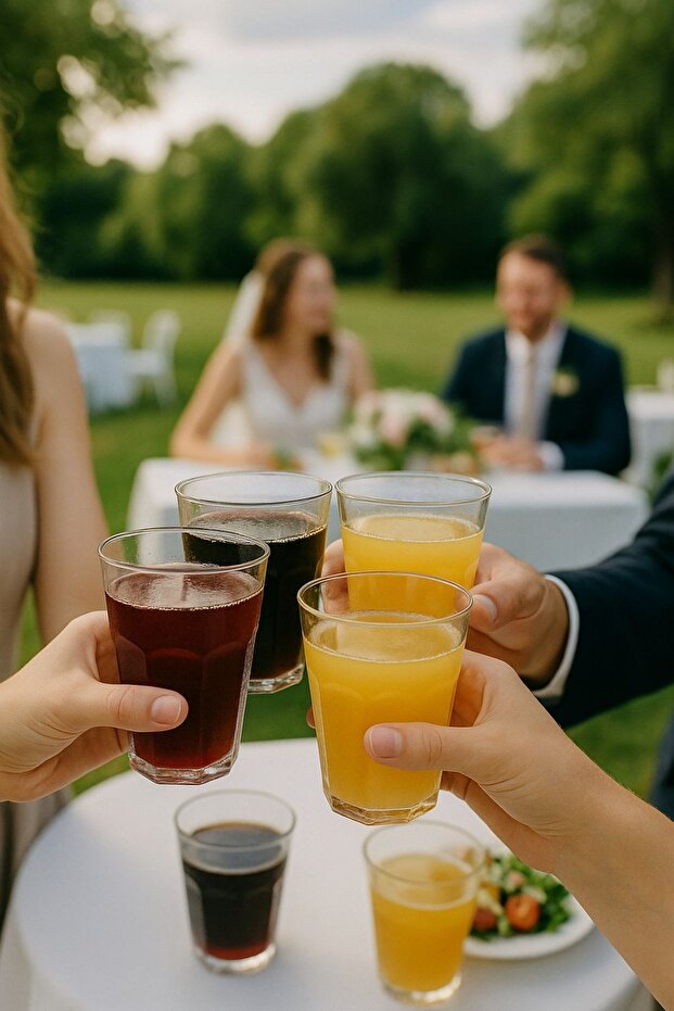 Düğün & Davet İçin 270 ml Plastik Bardak – 20 Adet - 3