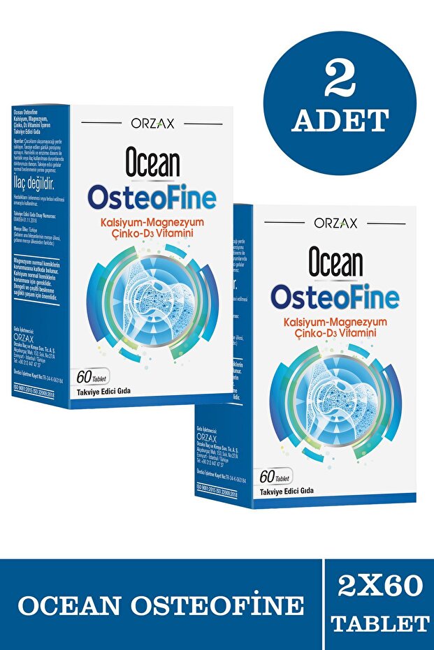 Osteofine 60 Tablet 2 Adet - 1