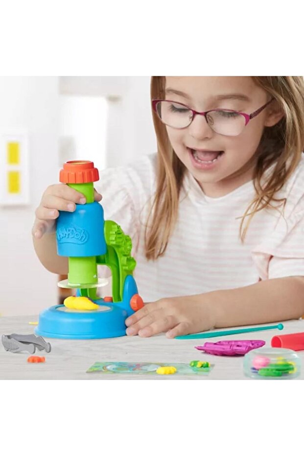 مجموعة لعب المجهر الضوئي من بلاي دو - 4