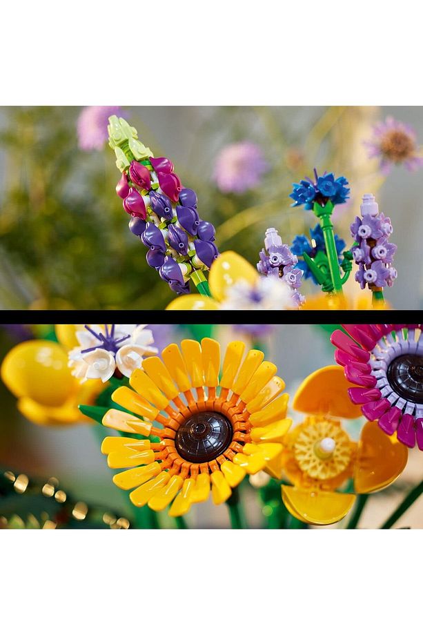 ® Botanicals Kır Çiçekleri Buketi 10313 - 18+ Yaratıcı Model Yapım Seti (939 Parça) - 7