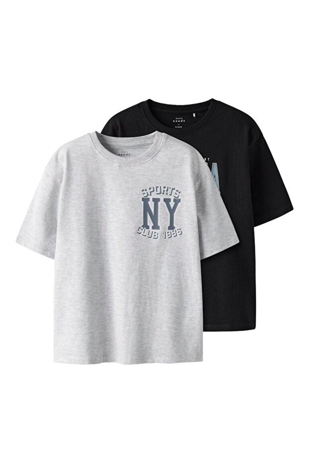 Male circular knit t-