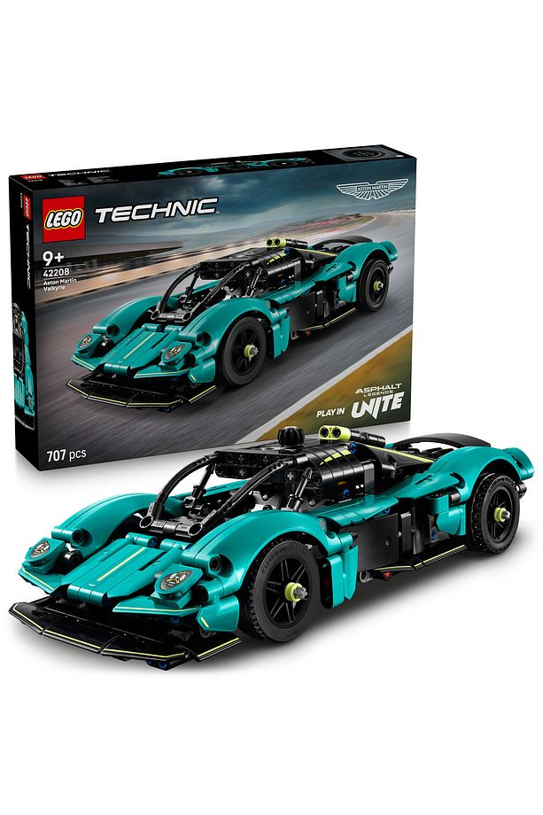 ® Technic Aston Martin Valkyrie 42208 - 9+ Yaratıcı Oyuncak Araba Yapım Seti (707 Parça) - 1