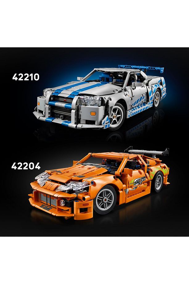® Technic™ Daha Hızlı Daha Öfkeli Nissan Skyline GT-R (R34) 42210- 18+Model Yapım Seti (1410P) - 11
