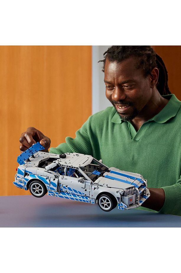 ® Technic™ Daha Hızlı Daha Öfkeli Nissan Skyline GT-R (R34) 42210- 18+Model Yapım Seti (1410P) - 10