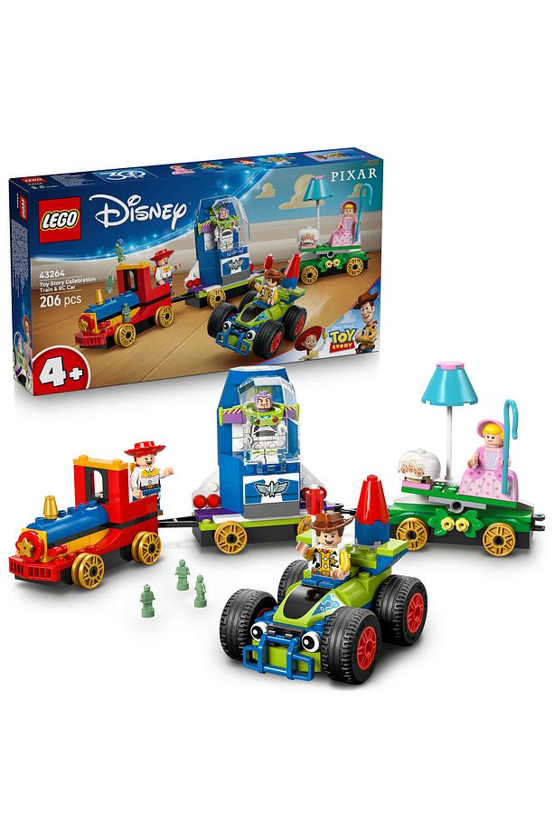 ® ǀ Disney ve Pixar Oyuncak Hikayesi Kutlama Treni ve RC Araba 43264 - 4+ Yapım Seti (206P) - 1