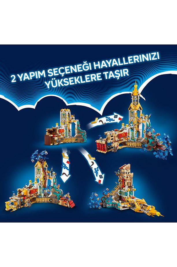 ® NINJAGO® Ateş Şövalyesi Robotu 71846 - 14+ Minifigür İçeren Yaratıcı Oyuncak Yapım Seti (996P) - 7