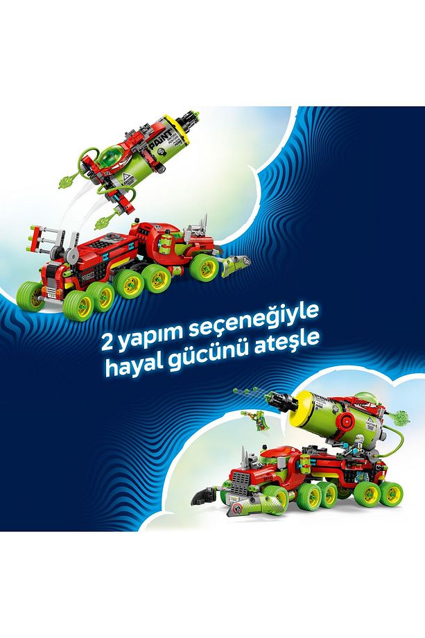 ® DREAMZzz™ Mateo’nun Sprey Boya Kamyonu 71499 - 9+ Yaratıcı Oyuncak Yapım Seti (929 Parça) - 9