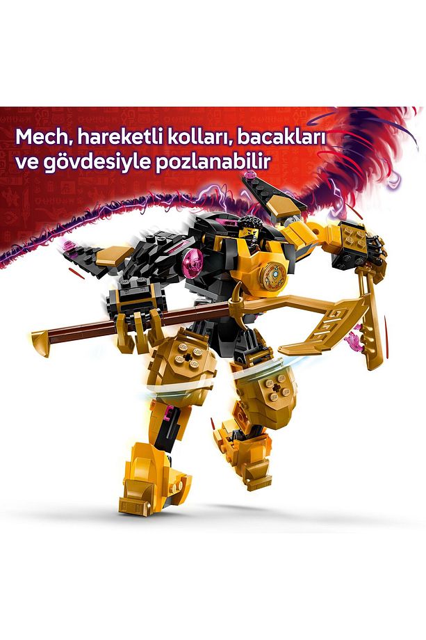 ® NINJAGO® Arin’in Spinjitzu Savaş Robotu 71839 - 7+ Yaratıcı Oyuncak Yapım Seti (213 Parça) - 6
