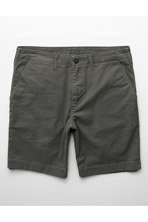 Ae Flex 9" Lived-In Khaki Short