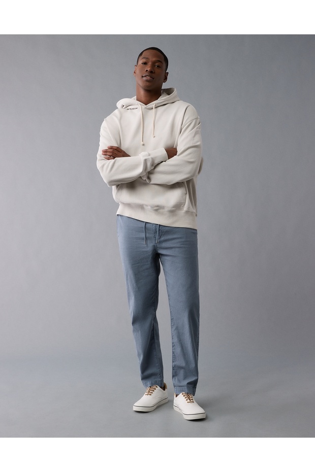 Ae flex linen-blend pull-on athletic fit easy pant