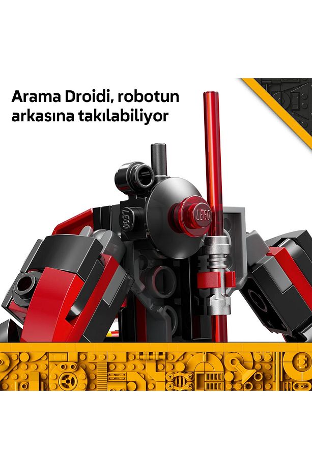 ® Star Wars: Klon Savaşları Darth Maul™ Robotu 75411 - 6+ Yaratıcı Oyuncak Yapım Seti (143 Pr) - 7
