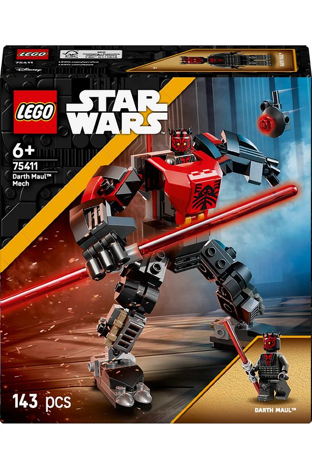 ® Star Wars: Klon Savaşları Darth Maul™ Robotu 75411 - 6+ Yaratıcı Oyuncak Yapım Seti (143 Pr) - 4